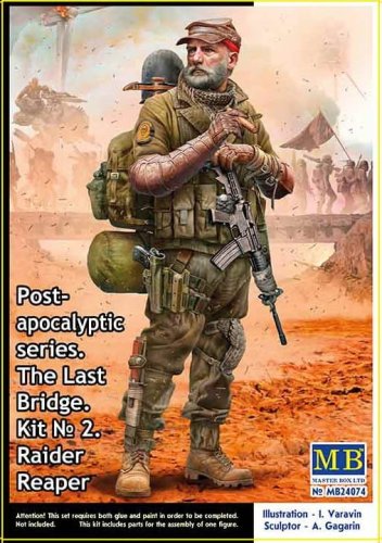Przejdź do produktu Master Box 24074 - 1:24 Post-apocalyptic series. The Last Bridge. Kit No 2. Raider Reaper