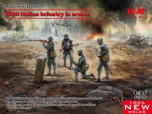 ICM 35721 - 1:35 WWI Italian Infantry in armor