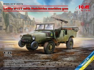 ICM 35572 - 1:35 Laffly V15T with Hotchkiss machine gun