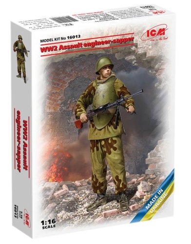Przejdź do produktu ICM 16013 - 1:16 WW2 Soviet assault engineer-sapper