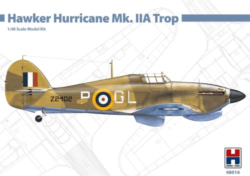 Przejdź do produktu Hobby 2000 48016 - 1:48 Hawker Hurricane Mk.IIA Trop