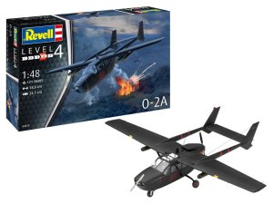 Revell 63819 - 1:48 Cessna O-2A Skymaster model z farbami