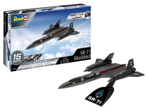Revell 63652 - 1:110 Lockheed SR-71 Blackbird model z farbami