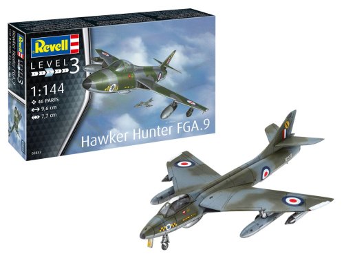 Przejdź do produktu Revell 03833 - 1:144 Hawker Hunter FGA.9