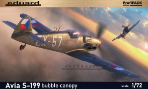 Eduard 70151 - 1:72 Avia S-199 bubble conopy
