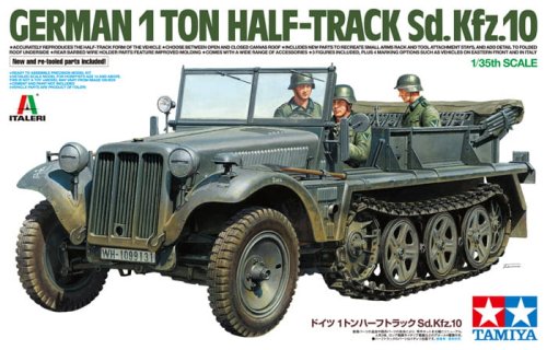 Przejdź do produktu Tamiya 37016 - 1:35 German 1ton Half-Track Sd.Kfz.10