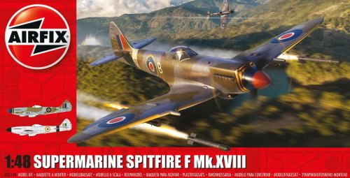 Przejdź do produktu Airfix 05140 - 1:48 Supermarine Spitfire F Mk.XVIII