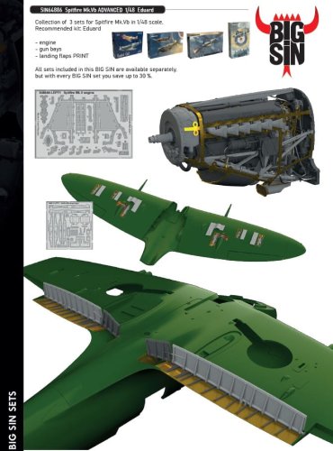 Przejdź do produktu Eduard SIN64886 - 1:48 Spitfire Mk.Vb Advanced