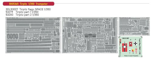 Przejdź do produktu Eduard BIG5365 - 1:350 Tirpitz