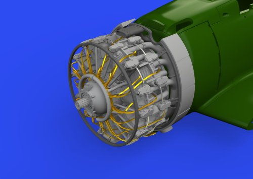 Przejdź do produktu Eduard 648763 - 1:48 A6M2 engine complete Print 3D