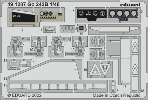 Przejdź do produktu Eduard 491287 - 1:48 Go 242B