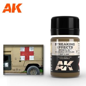 AK INTERACTIVE 123 - OIF & OEF US Vehicles Streaking Effects