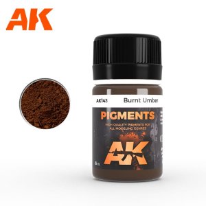 AK INTERACTIVE 143 - Burnt Umber Pigment