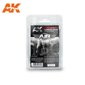 AK INTERACTIVE 2030 - Aircraft Landing Gear Weathering Set - Air Series