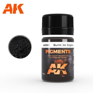 AK INTERACTIVE 2041 - Burnt Jet Engine Pigment