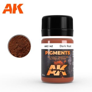 AK INTERACTIVE 2042 - Dark Rust Pigment