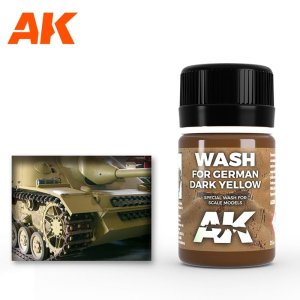 AK INTERACTIVE 300 - Dark Yellow Wash