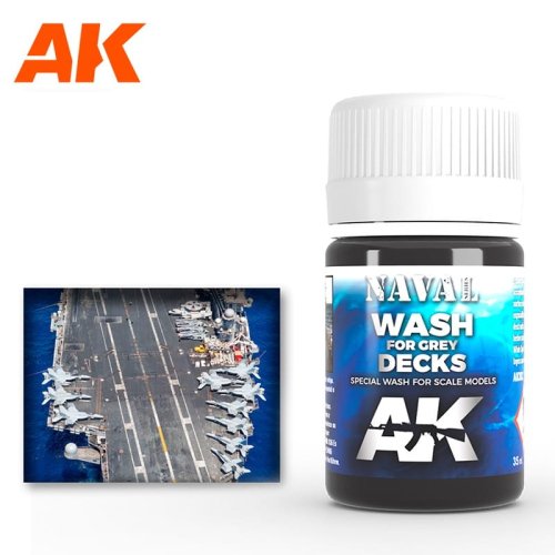 Przejdź do produktu AK INTERACTIVE 302 - Naval - Wash For Grey Decks