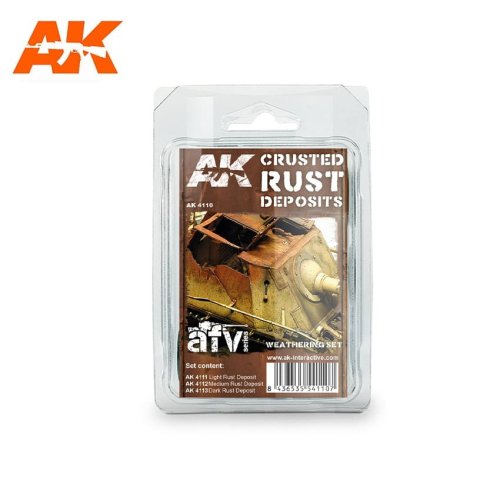 Przejdź do produktu AK INTERACTIVE 4110 - Crusted Rust Deposit Set