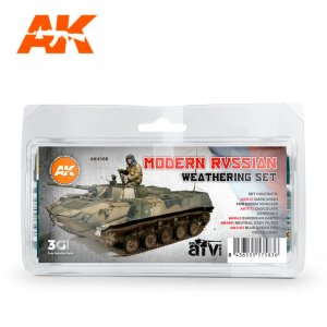AK INTERACTIVE 4160 - Modern Russian Weathering Set