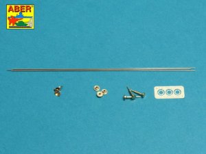 ABER R-43  - 1:35 Set of Aerials R-113 for Russian Tanks like T-54,T-55 and other AFV