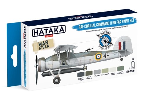 Przejdź do produktu HATAKA BS49 - Zestaw farb RAF Coastal Command & RN FAA