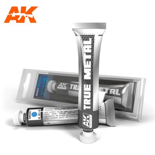 Przejdź do produktu AK INTERACTIVE 451 - Metallic Blue - True Metal Series