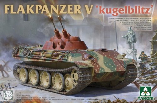 Przejdź do produktu Takom 2150 - 1:35 Flakpanzer V Kugelblitz
