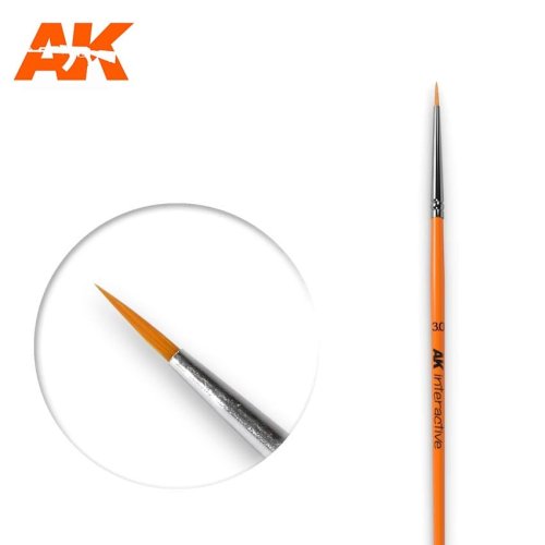 Przejdź do produktu AK INTERACTIVE 601 - Pędzel okrągły 3/0