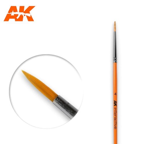 Przejdź do produktu AK INTERACTIVE 605 - Pędzel okrągły 4