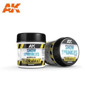 AK INTERACTIVE 8009 - Snow Sprinkles 100 ml - Diorama Series