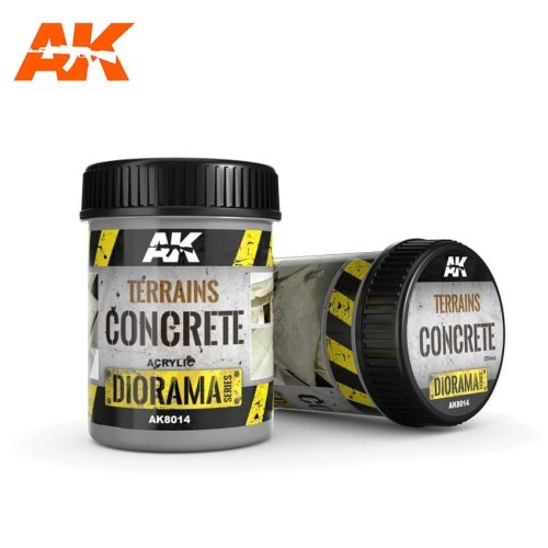 Przejdź do produktu AK INTERACTIVE 8014 - Terrains Concrete 250 ml - Diorama Series