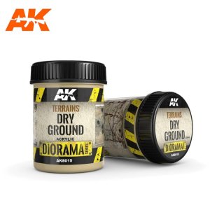 AK INTERACTIVE 8015 - Terrains Dry Ground 250 ml - Diorama Series