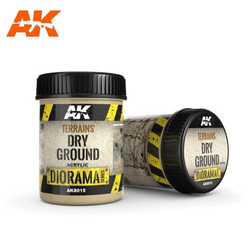 Przejdź do produktu AK INTERACTIVE 8015 - Terrains Dry Ground 250 ml - Diorama Series