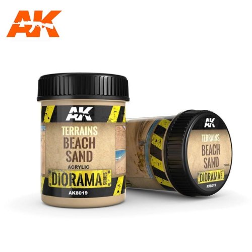 Przejdź do produktu AK INTERACTIVE 8019 - Terrains Beach Sand 250 ml - Diorama Series