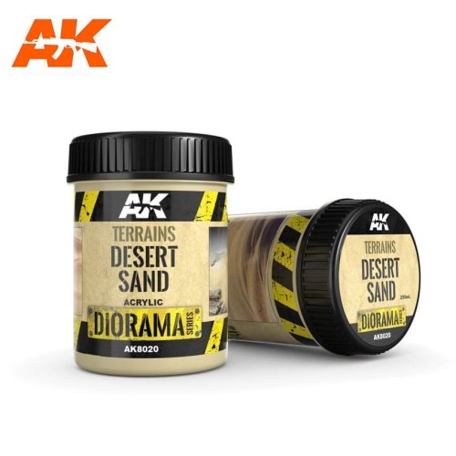 Przejdź do produktu AK INTERACTIVE 8020 - Terrains Desert Sand 250 ml - Diorama Series