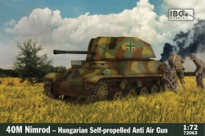 IBG 72063 - 1:72 40M Nimrod Hungarian Anti Aircraft Gun