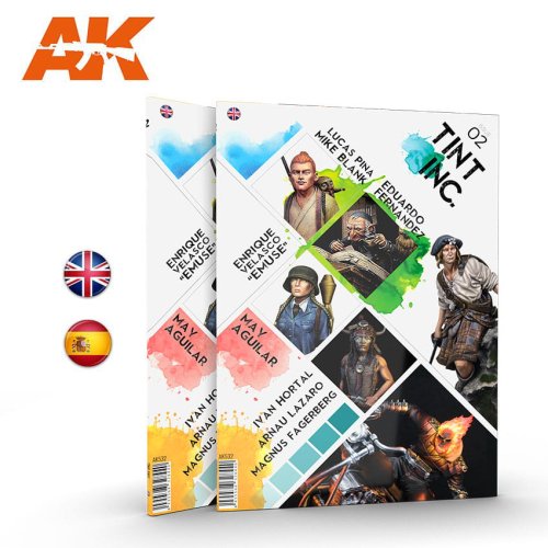 Przejdź do produktu AK Interactive 532 - Tint Inc. 02 - poradnik dla malujących figurki