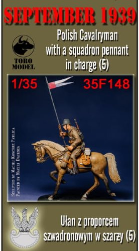 Przejdź do produktu Toro Model 35F148 - 1:35 Wrzesień 1939 - Ułan z proporcem szwadronowym w szarży 5