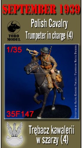 Przejdź do produktu Toro Model 35F147 - 1:35 Wrzesień 1939 - Trębacz kawalerii w szarży 4