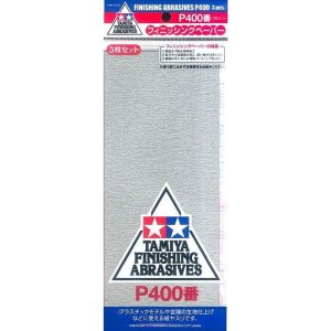 TAMIYA 87054 - Papier ścierny 400 (3 szt.)