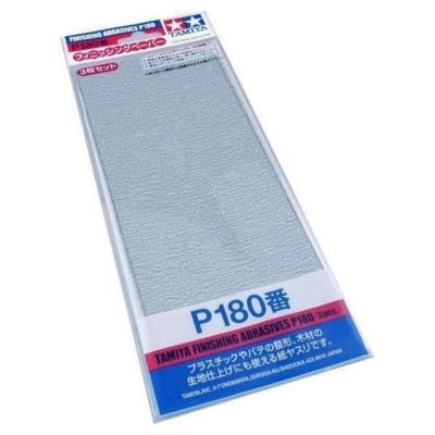 Przejdź do produktu TAMIYA 87092 - Papier ścierny 180 (3 szt.)