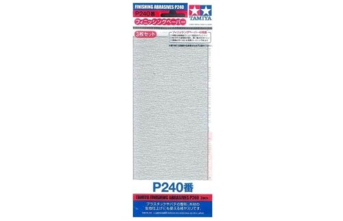 Przejdź do produktu TAMIYA 87093 - Papier ścierny 240 (3 szt.)