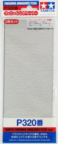 Przejdź do produktu TAMIYA 87094 - Papier ścierny 320 (3 szt.)