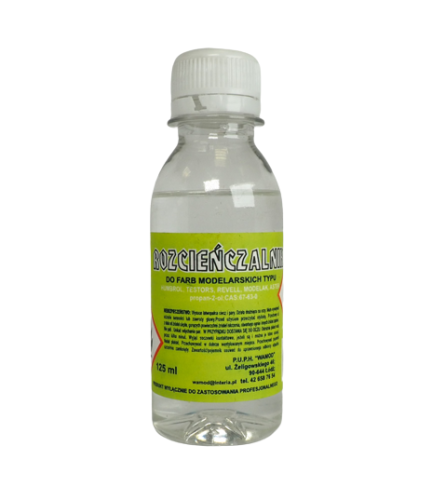 Przejdź do produktu WAMOD - Rozcieńczalnik do farb olejnych 120 ml