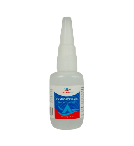 Przejdź do produktu AMAZING ART 15603 - Klej cyjanoakrylowy o średniej konsystencji 20 g