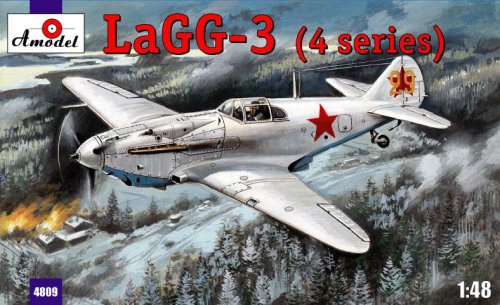 Przejdź do produktu AMODEL 4809 - 1:48 LaGG-3 (4 series)