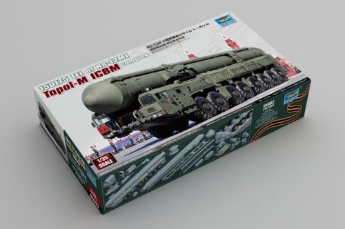Przejdź do produktu Trumpeter 01082 - 1:35 15U175 TEL of RS-12M1 Topol-M ICBM complex