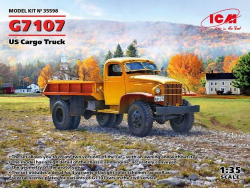 Przejdź do produktu ICM 35598 - 1:35 G7107 US Cargo Truck