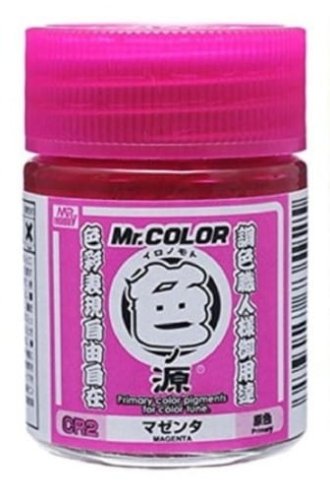 Przejdź do produktu Mr.Hobby CR2 - Pigment do farb Mr.Color Magenta 18 ml